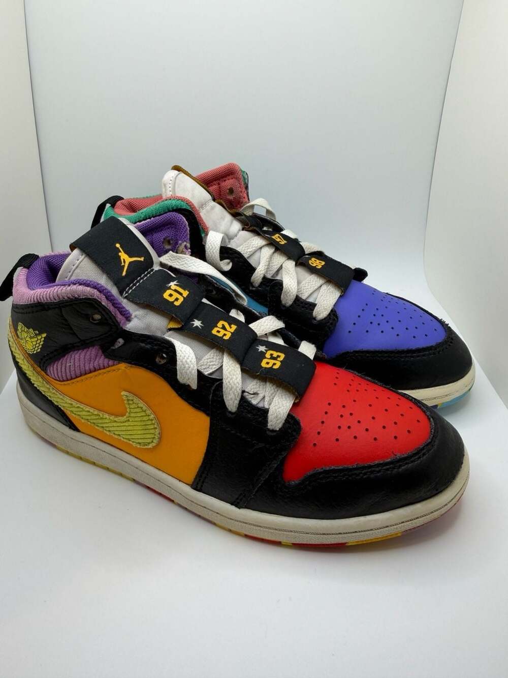 Air Jordan 1 Mid SS GS 'Six Championships'